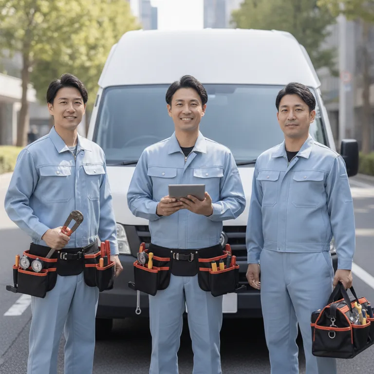 恵那市での作業